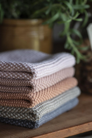 Vaatdoek Mynte Oud Roze 25x25 cm