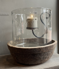 Oude Houten Schaal