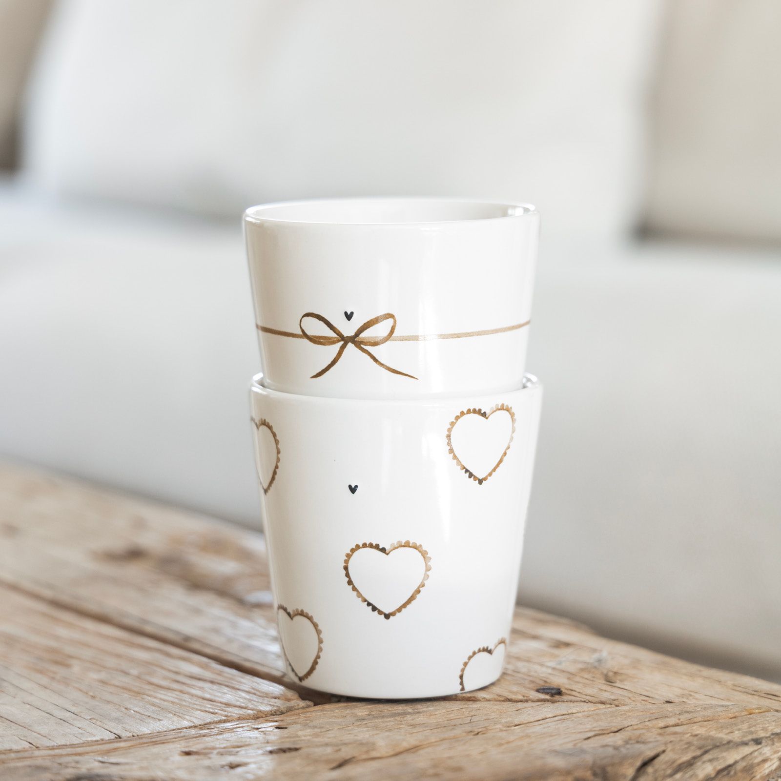 Mok met Bruine Hartjes -Bastion Collection-