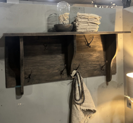 Houten Kapstok 100 cm -Vintage-