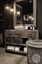 Kastmand Nola | Rattan Grey