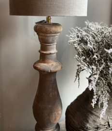 Houten Balusterlamp  -Aura Peeperkorn-