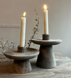Holzkerzenständer Bisa Medium | Island Collection