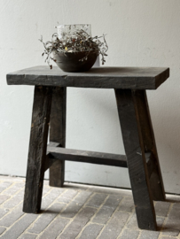 Oud Houten Bankje 45 cm