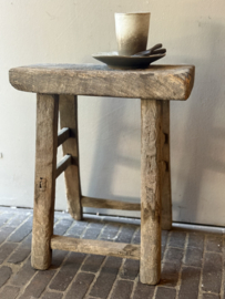 Oud Houten Kruk