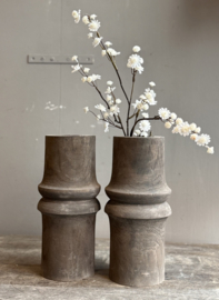 Runde Holzvase Wiebe