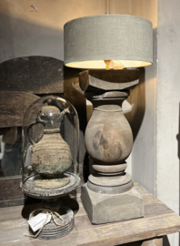 Houten Balusterlamp  -Aura Peeperkorn-
