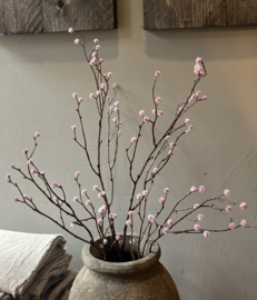 Seidenzweig mit rosa Knospe 100 cm