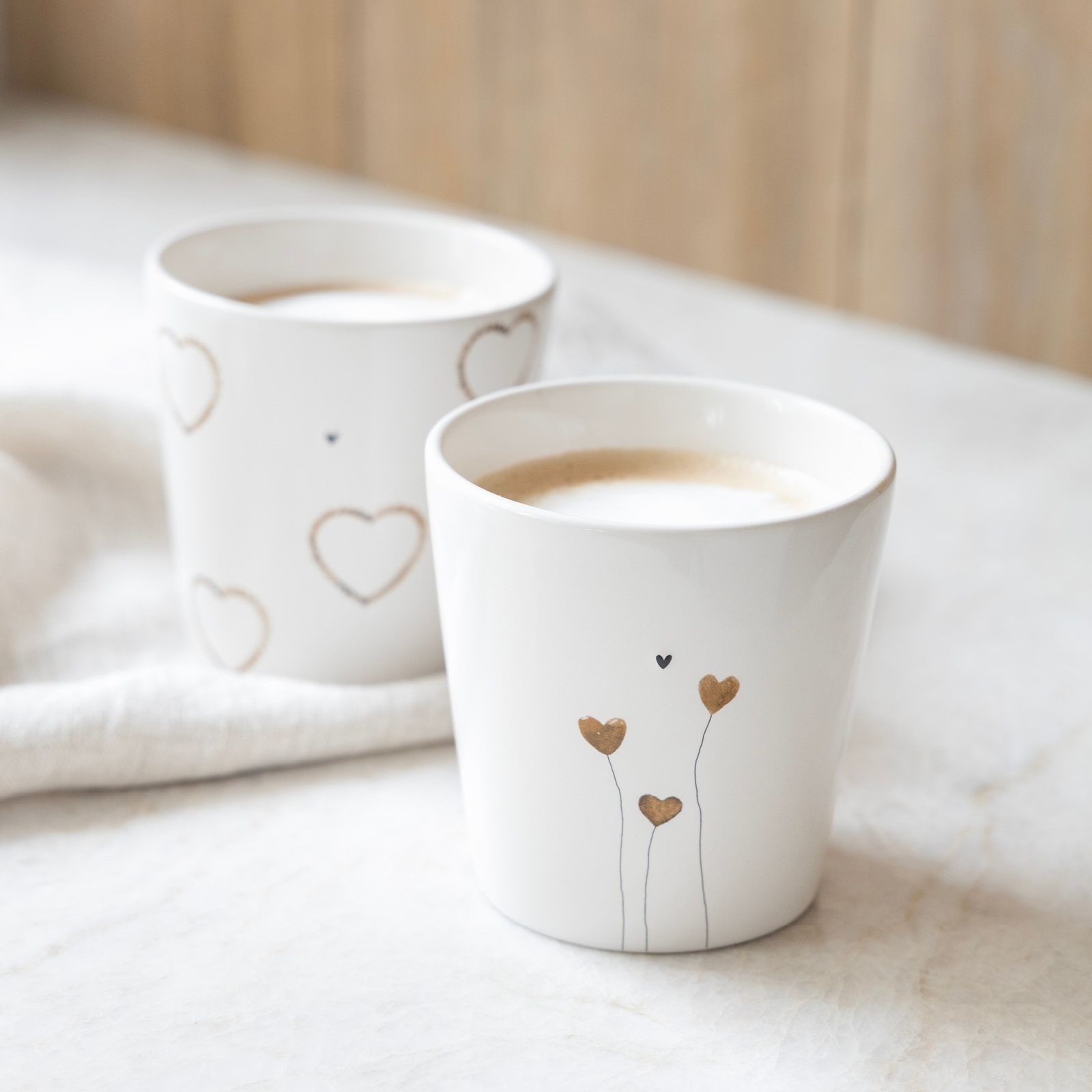 Mok met Bruine Hartjes -Bastion Collection-