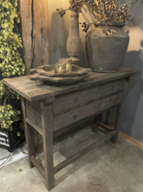 Sidetable Jenong 4-lades -Driftwood-