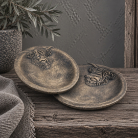 Set aus 2 Schälchen Scotty Majestic Brown -Brynxz Collections-