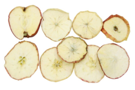Beutel mit getrockneten Äpfeln, 9 Stück