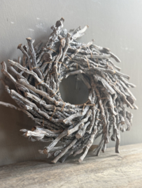 Krans Half Botay Frosted 30 cm