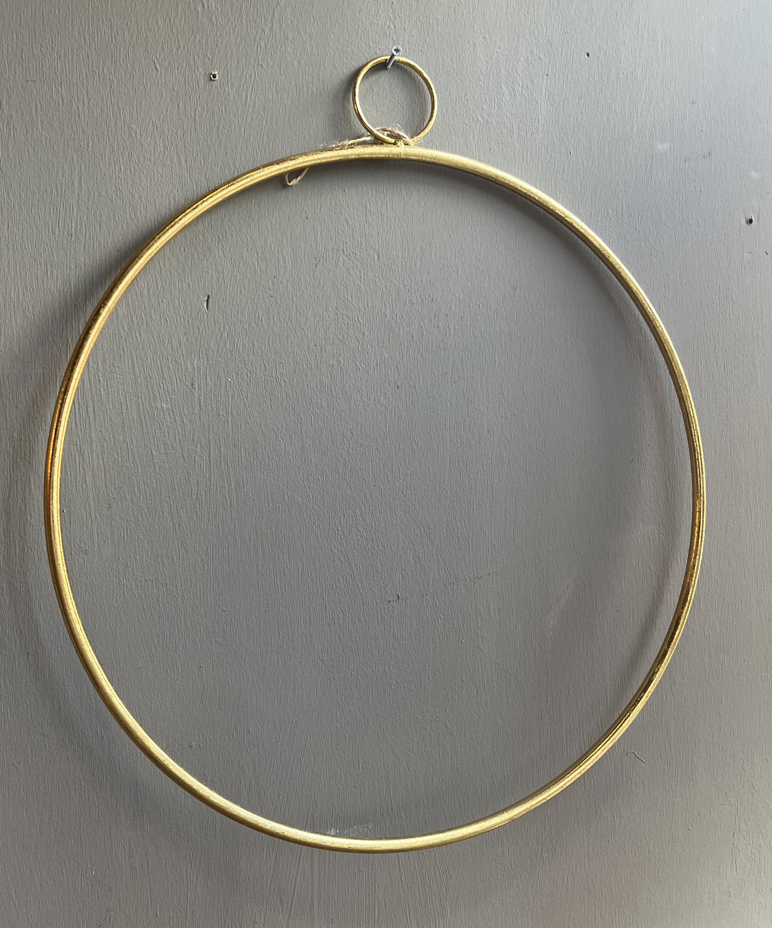Anhänger Massivring Gold 40 cm