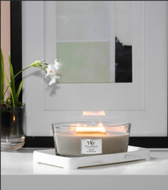 Geurkaars Fireside Ellipse -Woodwick-
