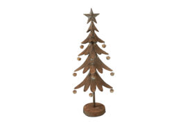 Weihnachtsbaum Rost mit Glöckchen