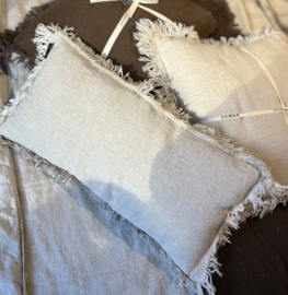 Sierkussen Beige 60x30 cm
