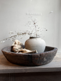 Oude Houten Schaal