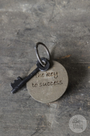 Sleutel met tekst | The key to success