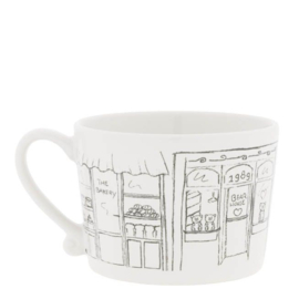 Mok Wit met Oor Window Shopping -Bastion Collections-