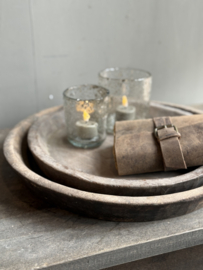 Runde Holzschale -Hoffz-