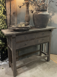 Sidetable Jenong 4-lades -Driftwood-