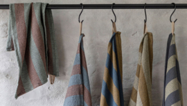 Theedoek Wafel Zand/Bruin -Mette Ditmer-