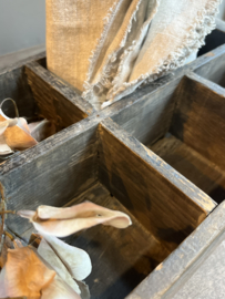 Houten Bak met vakjes
