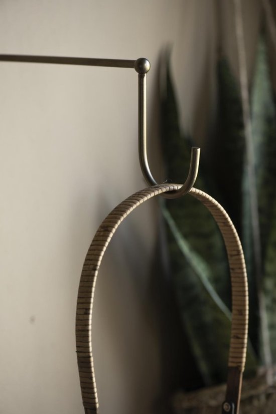 Metalen Wandhaak Messing