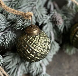 Kerstornament Antique Olive 3