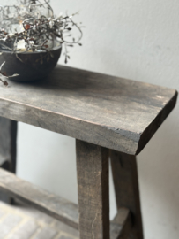 Oud Houten Bankje 45 cm