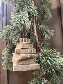 Hangornament Boekenstapel -PMR-