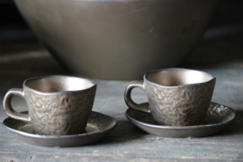 Servies Copper Schoteltje voor Espresso Kopje