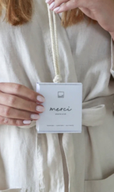 Scrubzeep aan Touw Merci -Leeff-