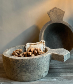 Houten Bak Fitri met Handvat