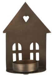 Teelichthalter Haus #1