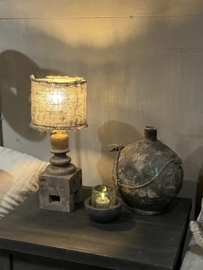 Balusterlampe aus Holz -Aura Peeperkorn-