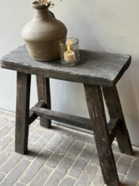 Oud Houten Bankje 45 cm