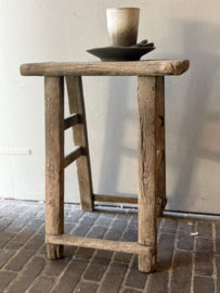 Oud Houten Kruk