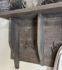 Garderobenständer Altholz 80 cm -Driftwood-