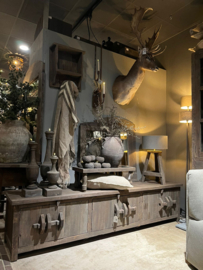 TV-meubel 6-deurs met schuif ''Driftwood''