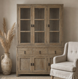 Buffetkast 3-deurs 130 cm ''Rustic''