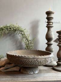 Houten Schaal Nur op Voet -Luksa Home Collection-