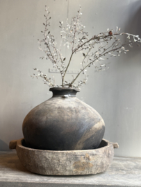 Oude Houten Schaal -Aura Peeperkorn-