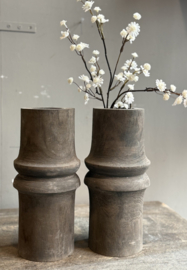 Runde Holzvase Wiebe