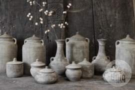 Stenen Kruik met Deksel Small -Old Barn-