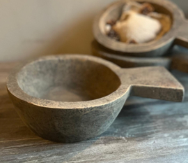 Houten Bak Dharma met Handvat