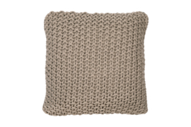 Kussen Bilbao Dark Beige 50x50 cm