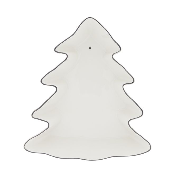 Schaal Wit Kerstboom -Bastion Collection-