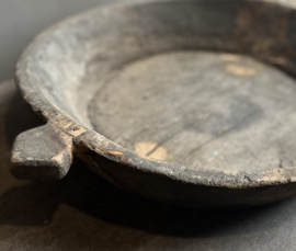 Alte Holzschale oval
